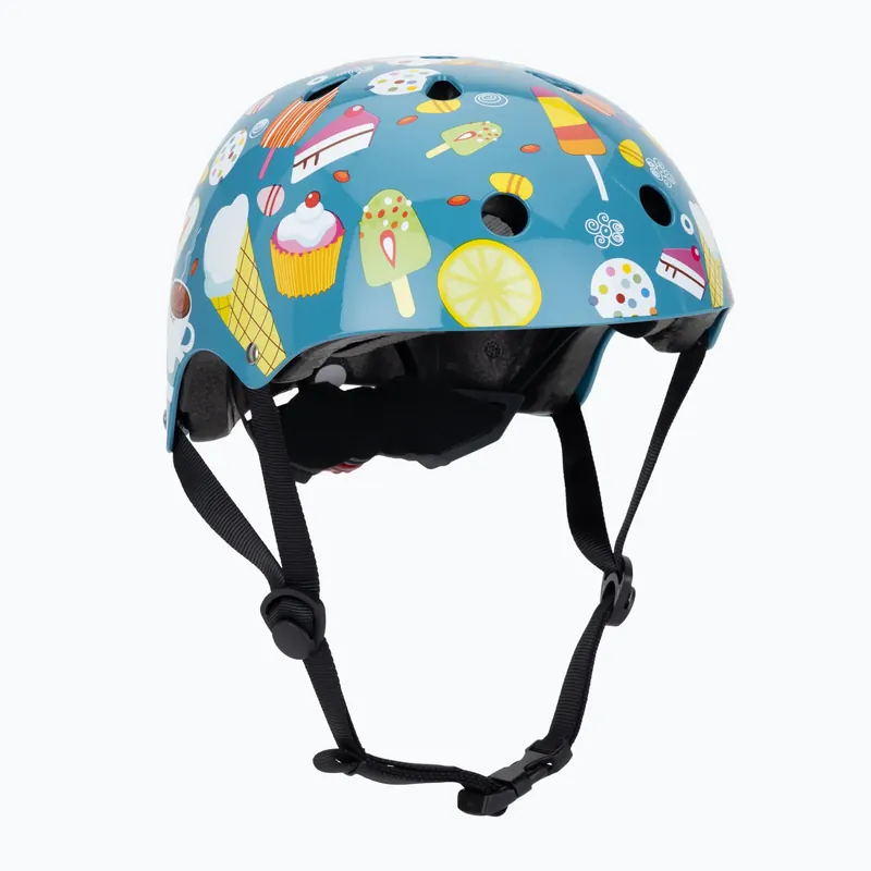 Dětská helma na kolo Hornit IceCream blue/multicolor Nejlepší Volba