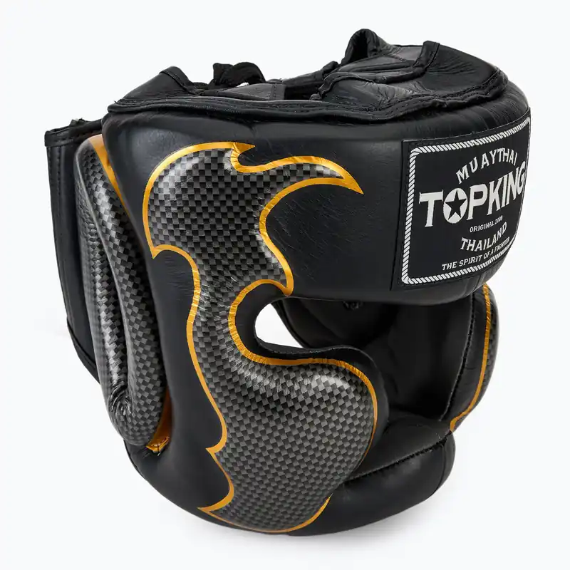 Boxerská helma Top King Empower black/silver Sezónní Sleva