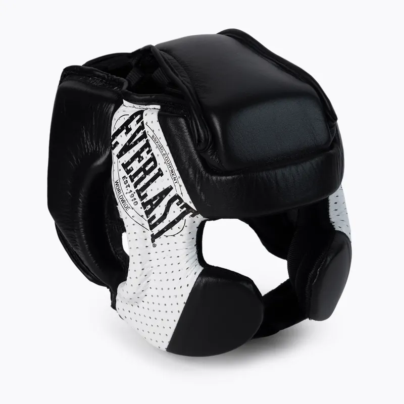 Výhodná Nabídka Pánská boxerská helma EVERLAST Kožená 1910 černá EV4820 L/XL