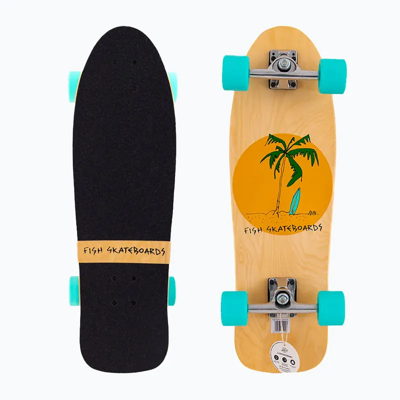 Skateboard Fish Skateboards Surfskate Palm Beach 9,37" Sleva