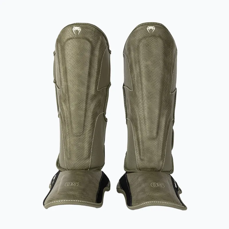 Akční Nabídka Chrániče holení a nártů Venum Impact Evo Scales Shinguards army green