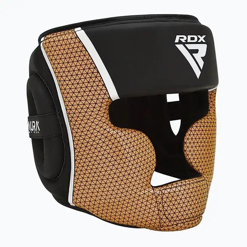 Rychlé Dodání Boxerská přilba RDX Head Guard Aura Plus T-17 golden
