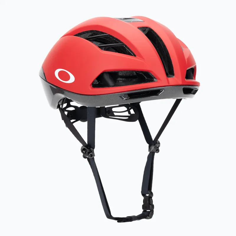 Cyklistická helma Oakley Velo Stelvio EU black/red pro Nízká Cena