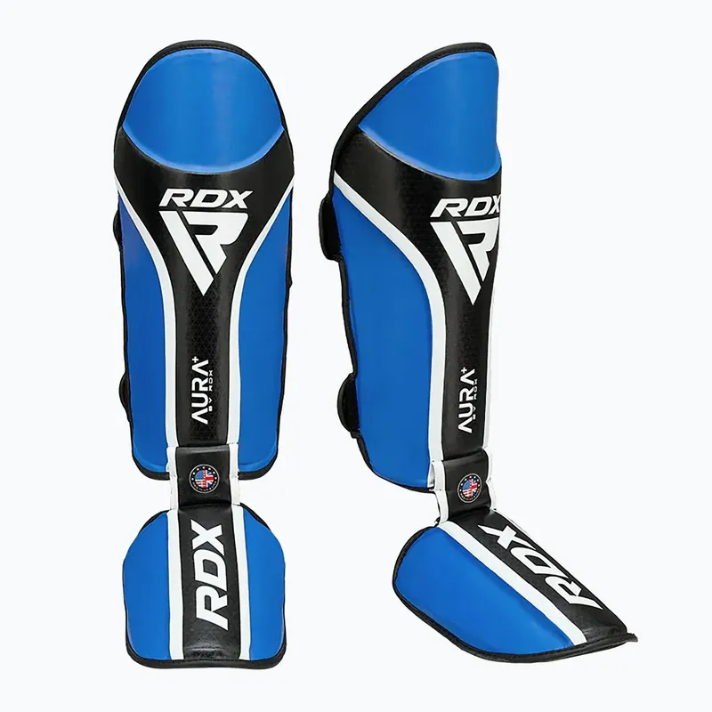 Sezónní Sleva Chrániče holení a chodidel RDX Shin Instep Aura Plus T-17 blue