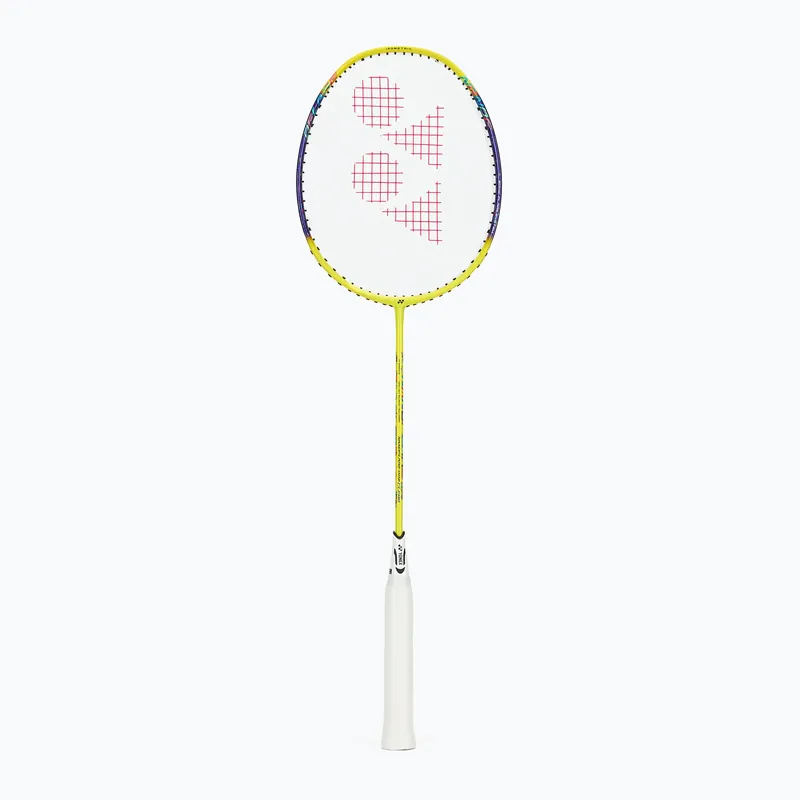 Badmintonová raketa YONEX Nanoflare 002 Clear 2025 white/yellow Nová Kolekce