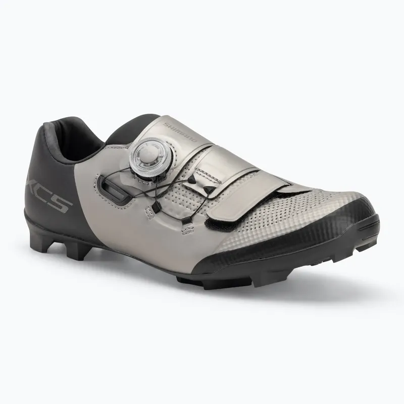 Pánské cyklistické boty MTB Shimano SH-XC502 silver Autentický