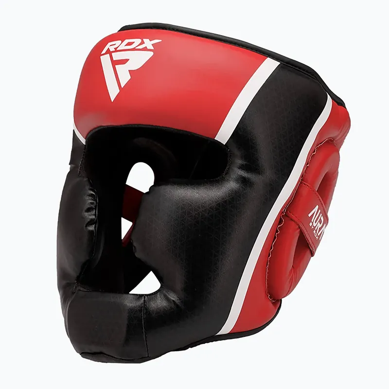 Nízká Cena Boxerská přilba RDX Head Guard Aura Plus T-17 red