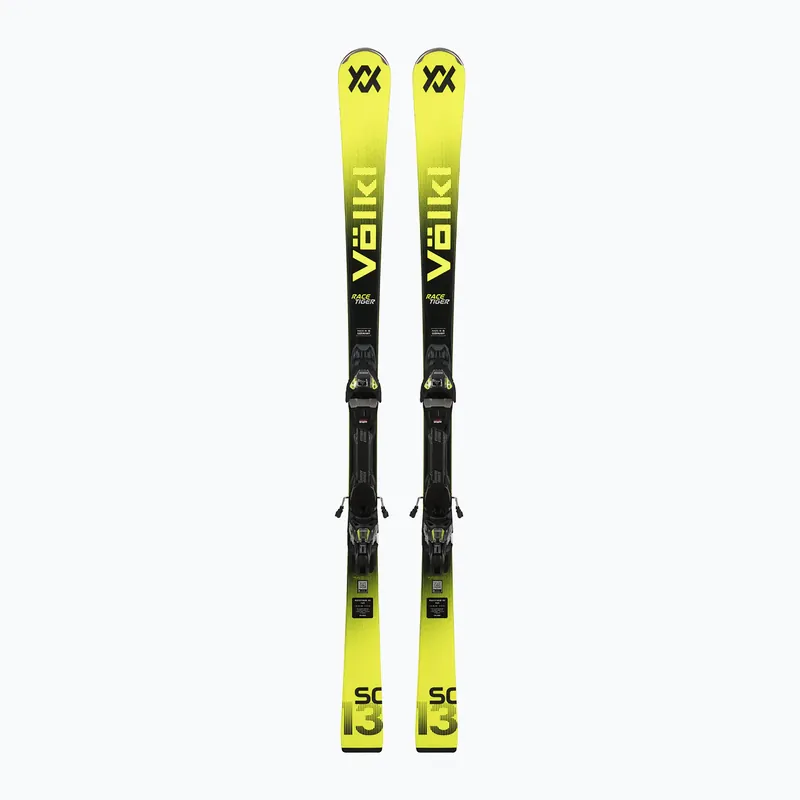 Poslední Šance Sjezdové lyže Völkl Racetiger SC Yellow + vázání VMotion 10 GW black