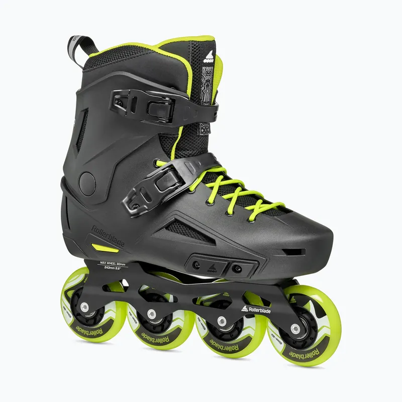 Pánské kolečkové brusle Rollerblade Lightning black/lime Přímo Od Výrobce