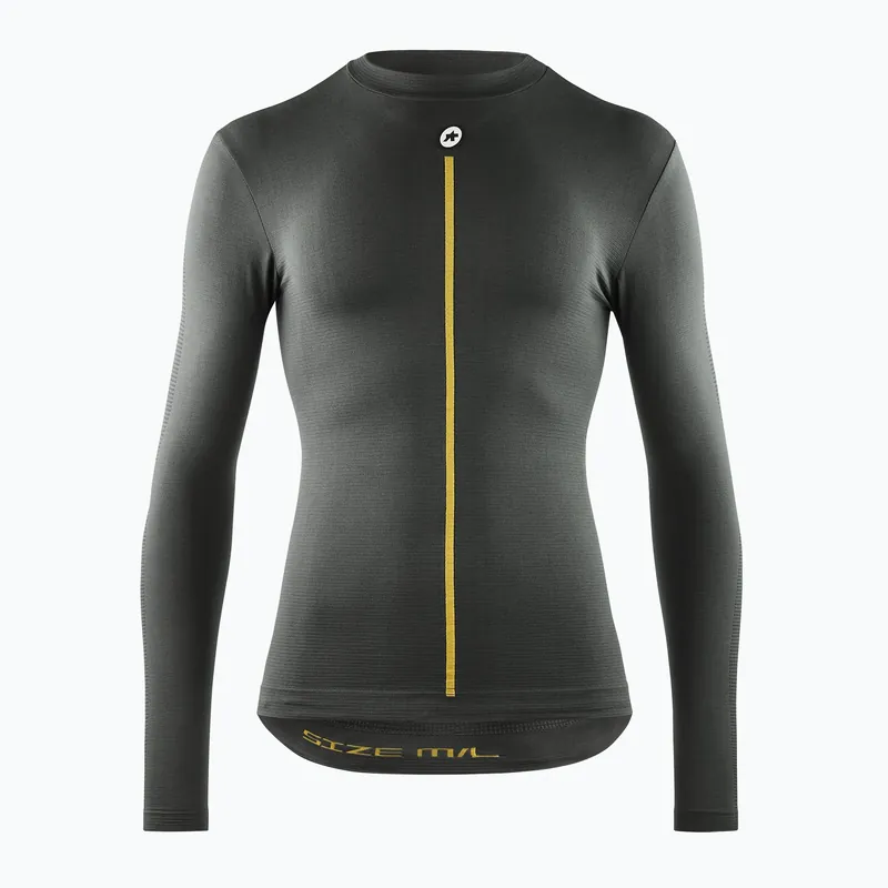 Kup Teď Cyklistický dres longsleeveASSOS Spring Fall Skin Layer P1 anthracite grey