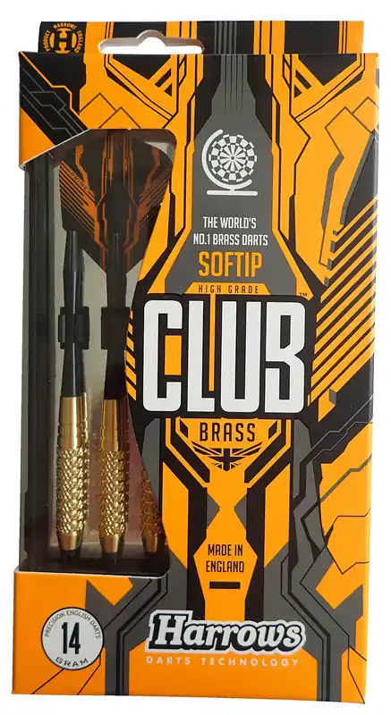 Finální Výprodej HARROWS SOFT CLUB BRASS - 14g