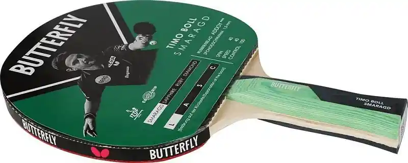 Finální Výprodej Pálka na stolní tenis BUTTERFLY - Boll SMARAGD