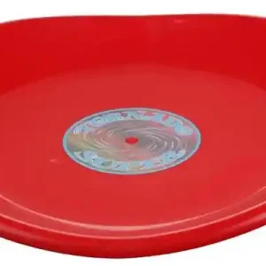 Cenový Hit Sáňkovací talíř TORNÁDO SUPER PLASTKON 56 cm - červená