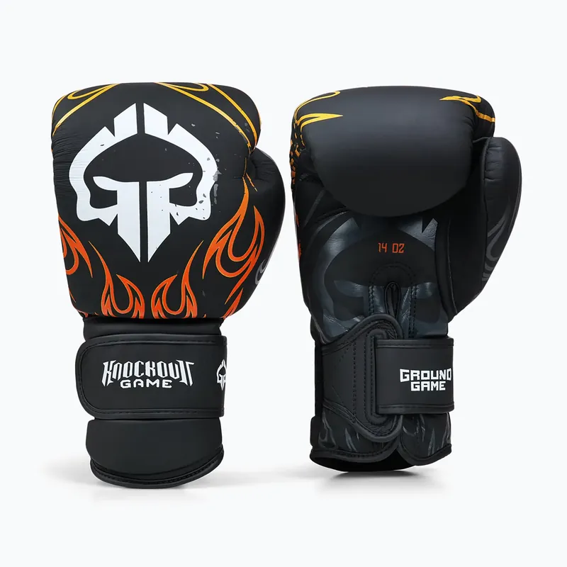 Akční Nabídka Boxerské rukavice Ground Game Flames black