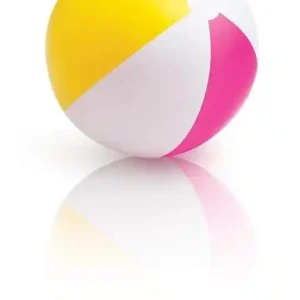Sezónní Sleva Nafukovací plážový míč barevný 61cm INTEX 59030 - vícebarevná