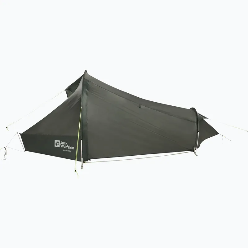 Trekový stan pro 1 osobu Jack Wolfskin North Timer island moss Novinka Pouze Dnes