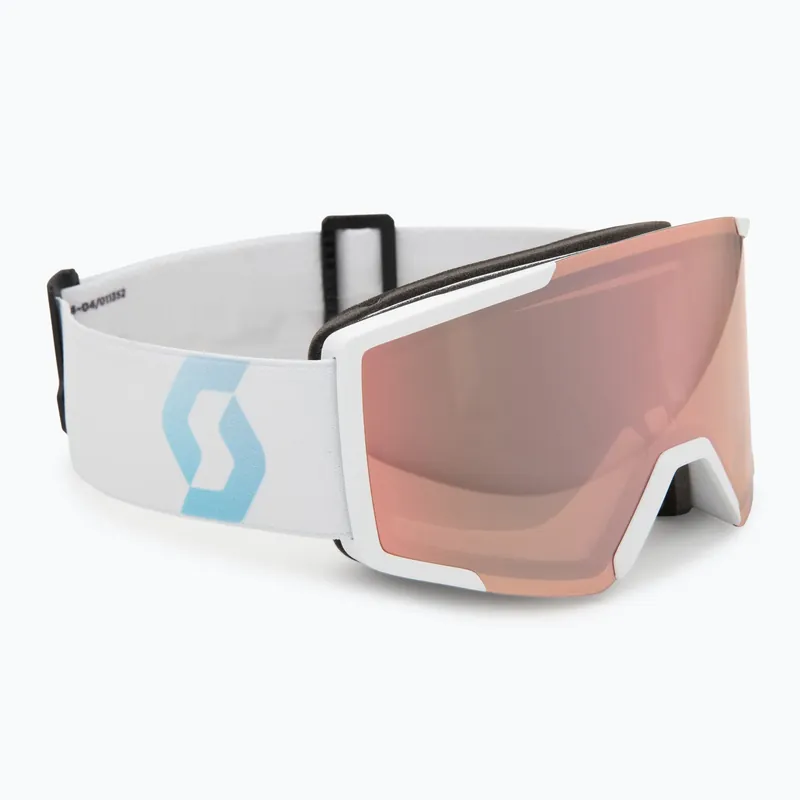 Lyžařské brýle SCOTT Shield white/soft pink/enhancer rose chrome Bezpečná Platba