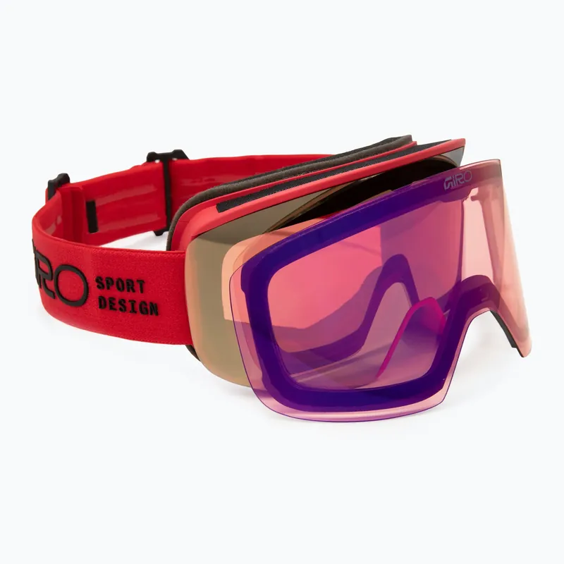 Levný Lyžařské brýle Giro Axis glacier red stacked/vivid copper/vivid infrared