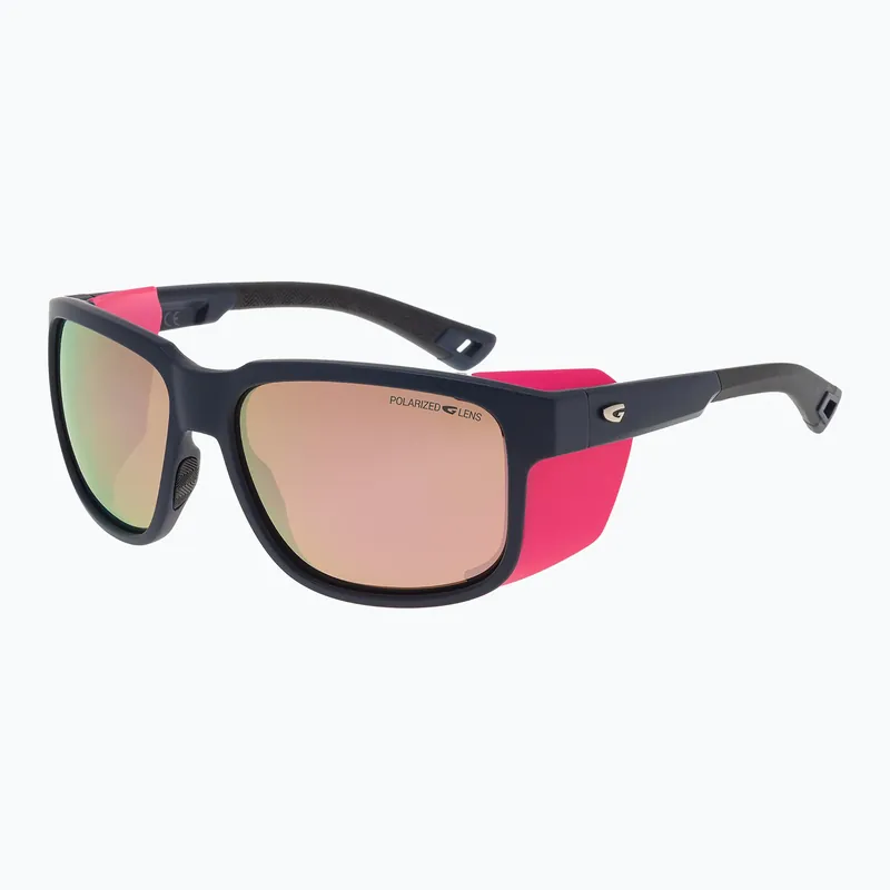 Objednat Nyní Sluneční brýle GOG Makalu matt navy blue/pink/reflex pink