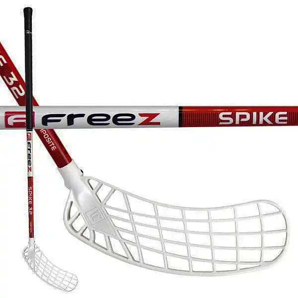 Koupit Online Florbalová hokejka FREEZ SPIKE 32 white-red 95 round MB pravá