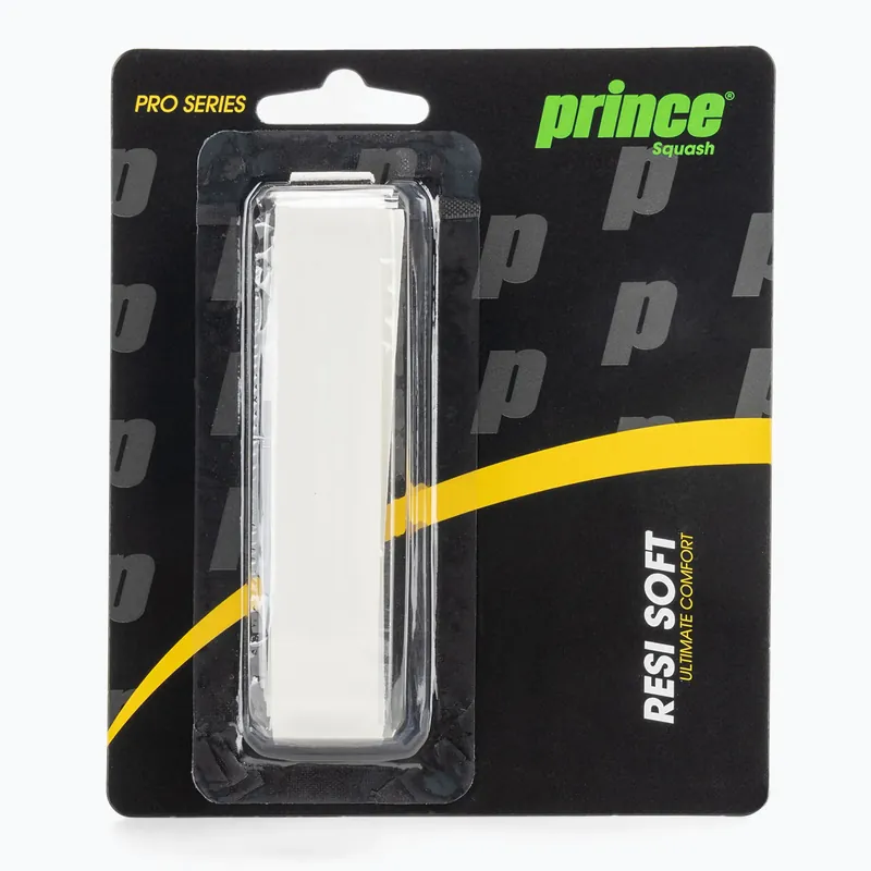 Vysoce Kvalitní Omotávka na squashovou raketu Prince Resi Soft white