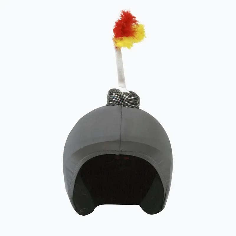 Hit Sezóny Návlek na přilbu COOLCASC Bomb šedý S068