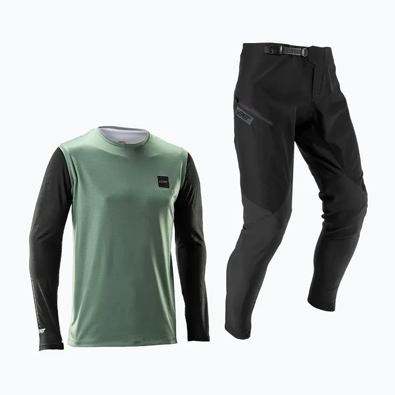 Dětský cyklistický komplet Leatt Ride Kit MTB 1.0 mist green Super Cena