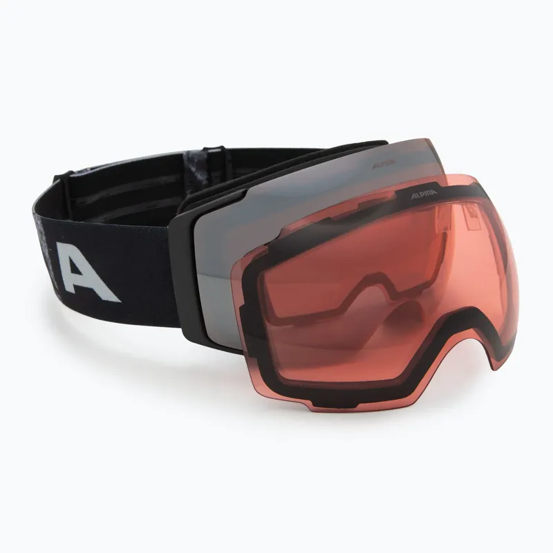 Lyžařské brýle Alpina Falera Mag Q-Lite black/glacier matte/silver/pink Bezpečná Platba