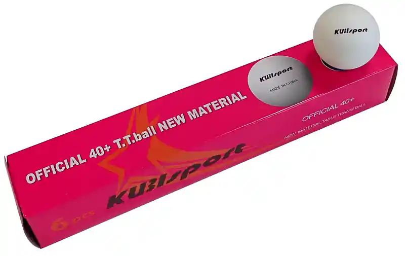 G1807-40 míčky na stolní tenis 6ks 40mm Must-Have