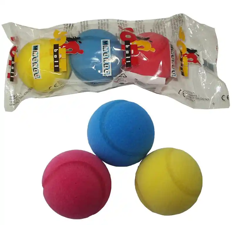 Značkový G07/861 Míček soft 70 mm v sadě 3 ks