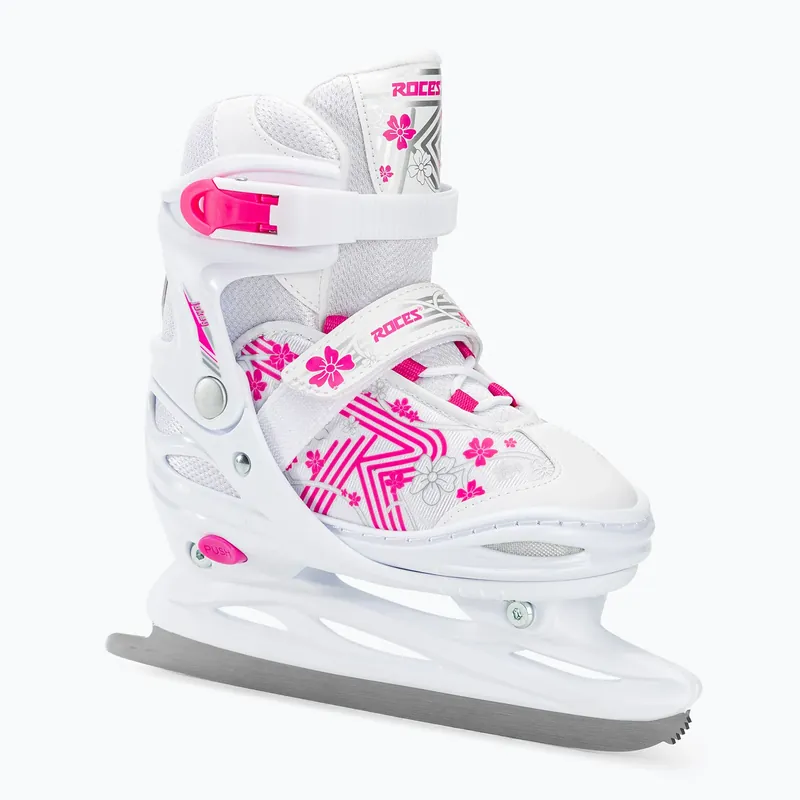 Vrácení Zdarma Roces Jokey Ice 3.0 Girl dětské volnočasové brusle bílá/růžová 450708