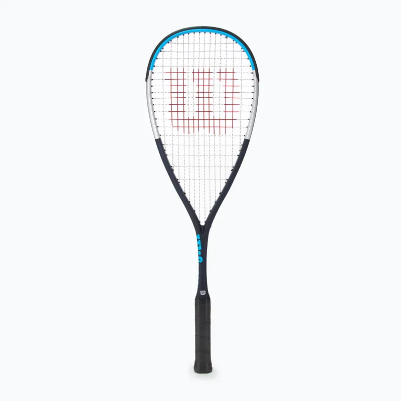 Novinka Squashová raketa Wilson Ultra CV blue/silver