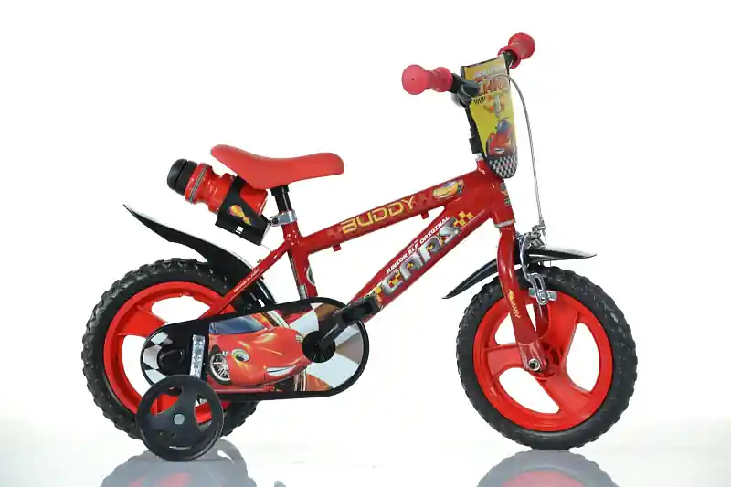 Dino bike dětské kolo 12" s potiskem CARS 2022 Horká Nabídka