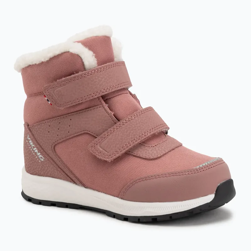 Jen Po Omezenou Doba Dětské sněhule Viking Footwear Equip Warm Waterproof 2V pink