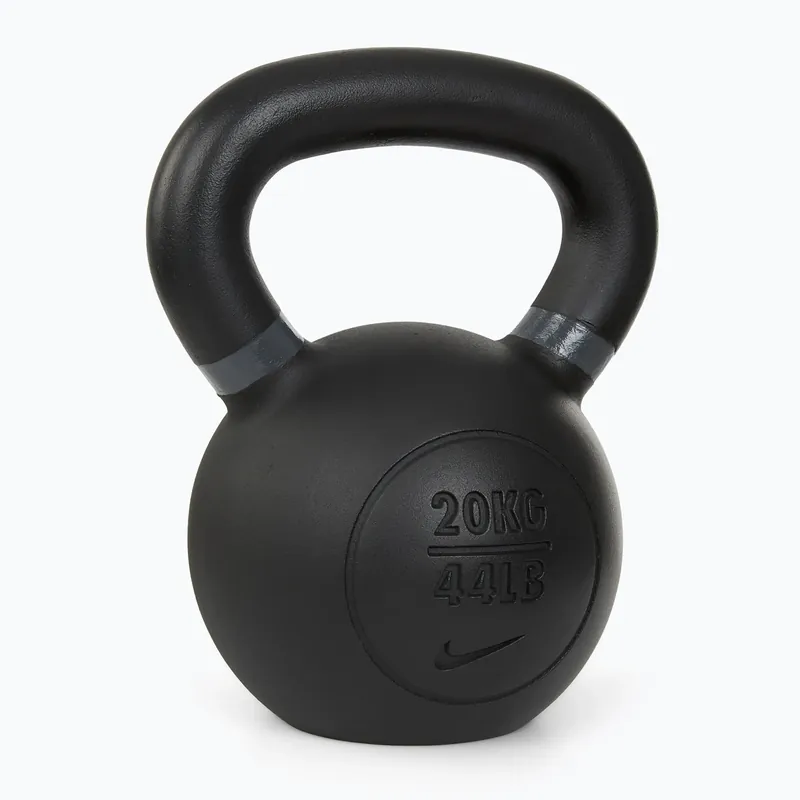 Sezónní Sleva Kettlebell Nike Strength Cast Iron 20 kg černá/šedá