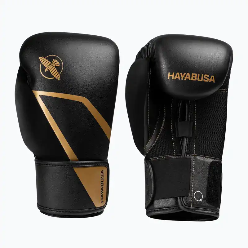 Boxerské rukavice Hayabusa E1 Boxing black/gold Nejlepší Volba