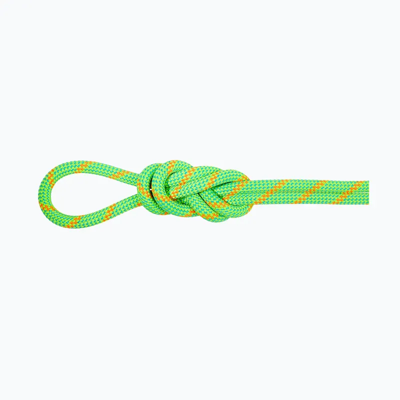 Lezecké lano Mammut 8.0 Alpine Eco Dry neon green/vibrant orange Omezená Nabídka