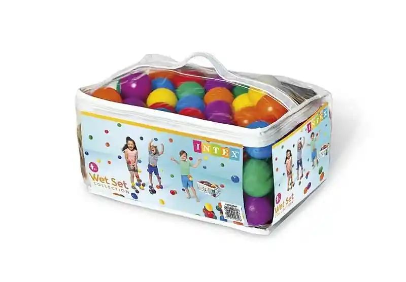 Míčky hrací Intex 49602 small fun 100 kusů 6,5 cm Bezpečná Platba