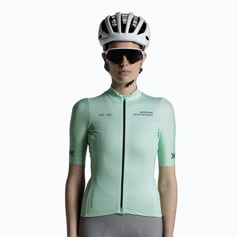 Pouze Dnes Dámský cyklistický dres X-Bionic Corefusion Ride Jersey digital lime