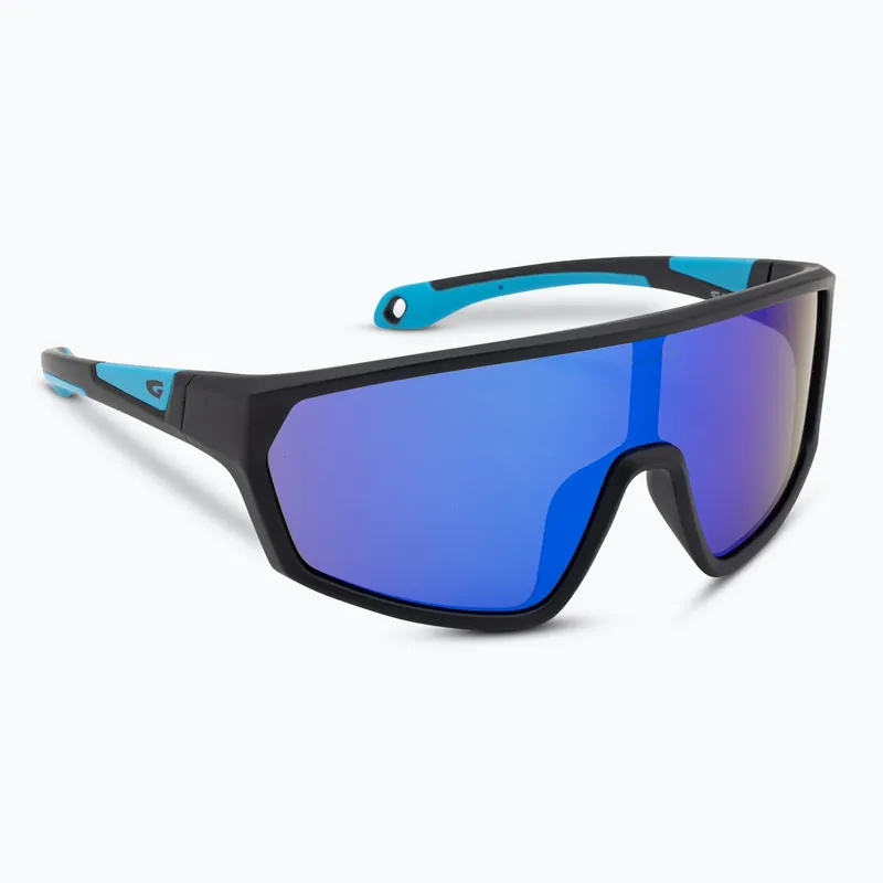 Vrácení Zdarma Dětské sluneční brýle GOG Flint matt neon blue/black/polychromatic blue