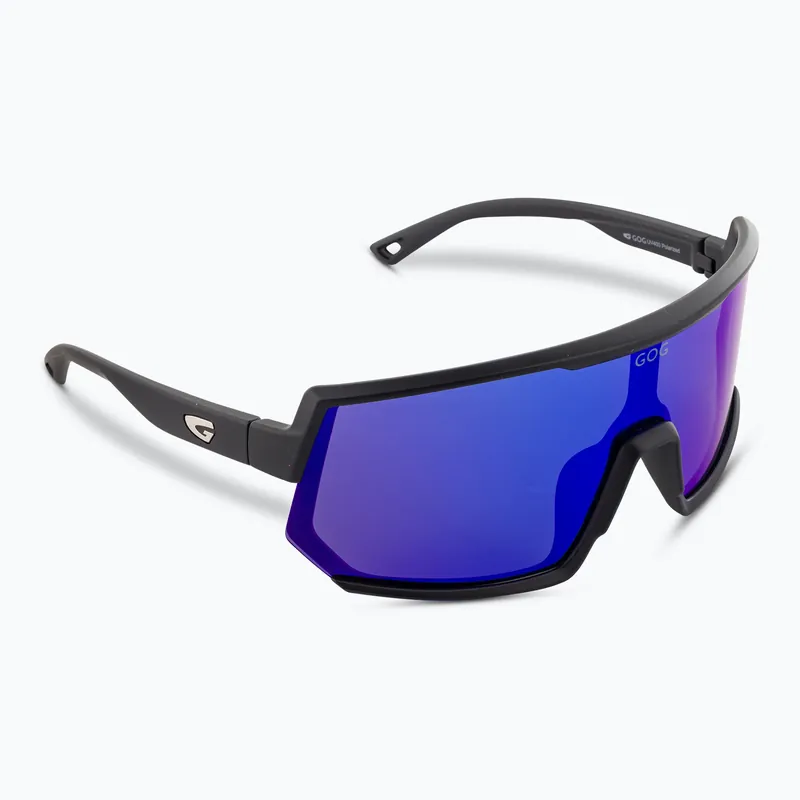 Sluneční brýle GOG Zeus matt black/polychromatic white-blue Akční Cena