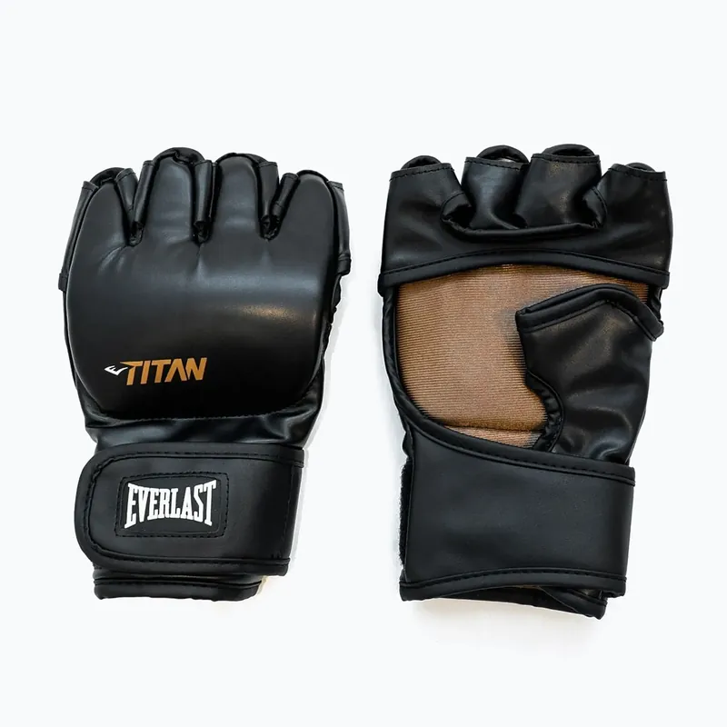 Grapplingové rukavice Everlast Titan MMA black Výprodej