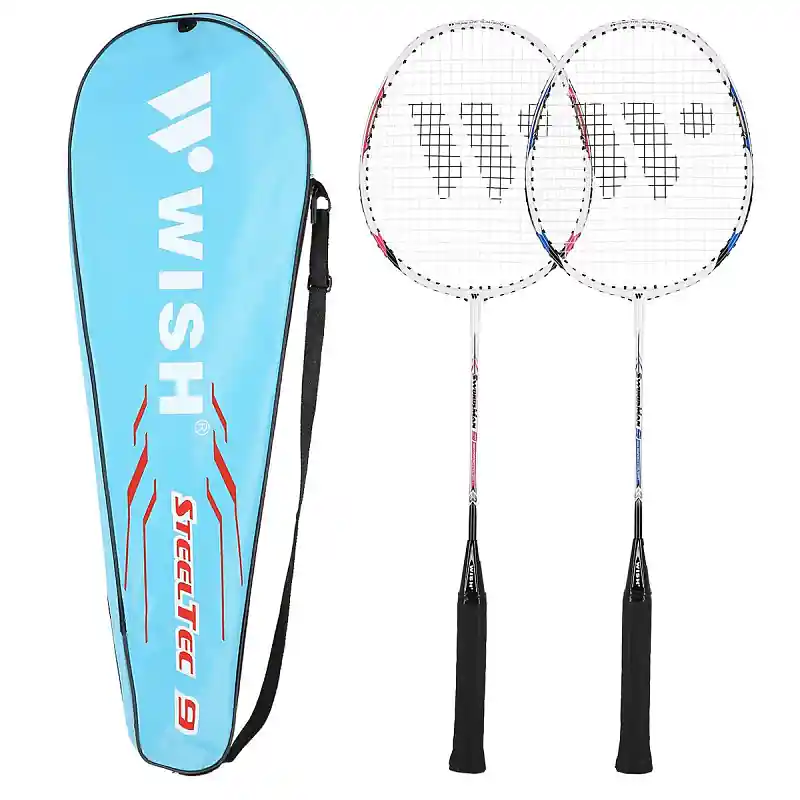 Sada badmintonových raket WISH Steeltech 9K Jen Po Omezenou Doba