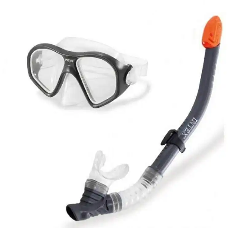 Tovární Cena Potápěčský SET Intex 55648 REEF RIDER - černá/šedá