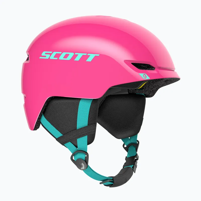 Dětská lyžařská helma SCOTT Keeper 2 mint green/neon pink Sleva