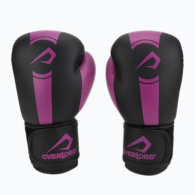 Nízká Cena Dětské boxerské rukavice Overlord Boxer černo-růžové 100003-PK