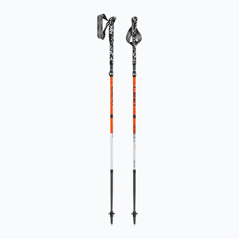 Horká Nabídka Trekové hole LEKI Skysolo FX.One Carbon neon orange/white/black Novinka