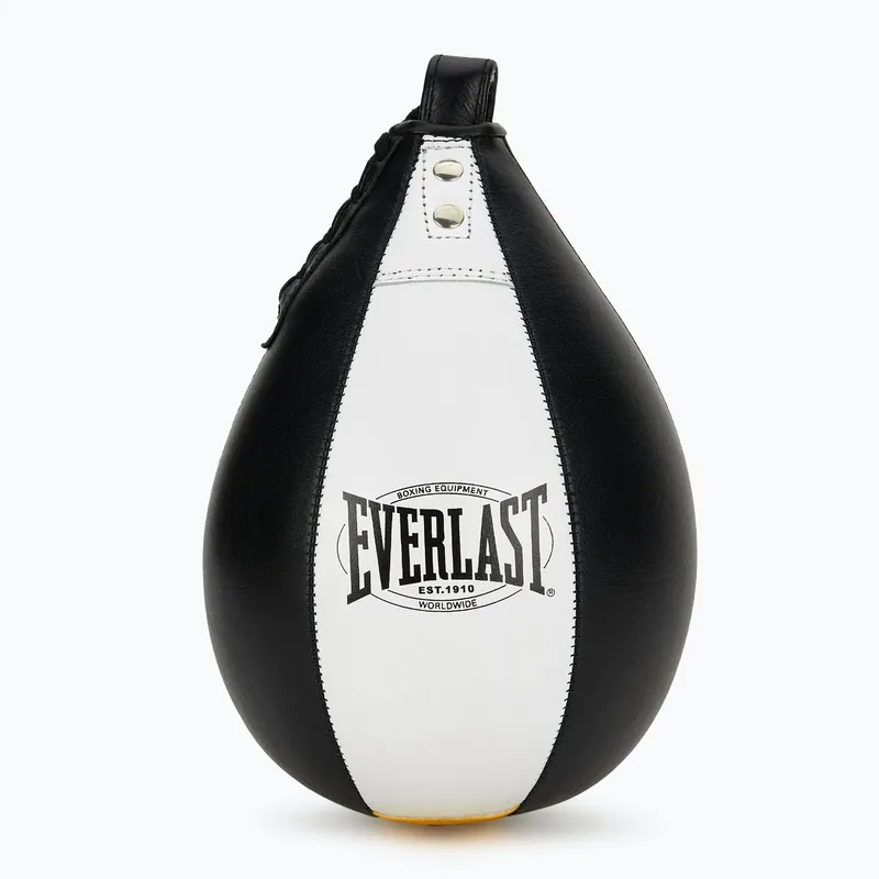 Kožená boxerská hruška EVERLAST černá EV5740 Výprodej