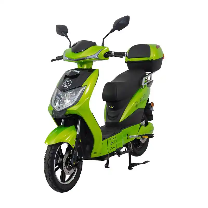 Elektroskútr RACCEWAY® E-FICHTL®, sv.zelený-metalický s baterií 20Ah Nová Kolekce
