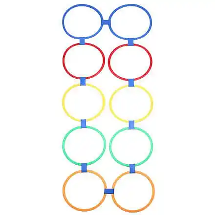 Agility Circles nastavitelné proskakovací obruče Dokud Zásoby Vydrží